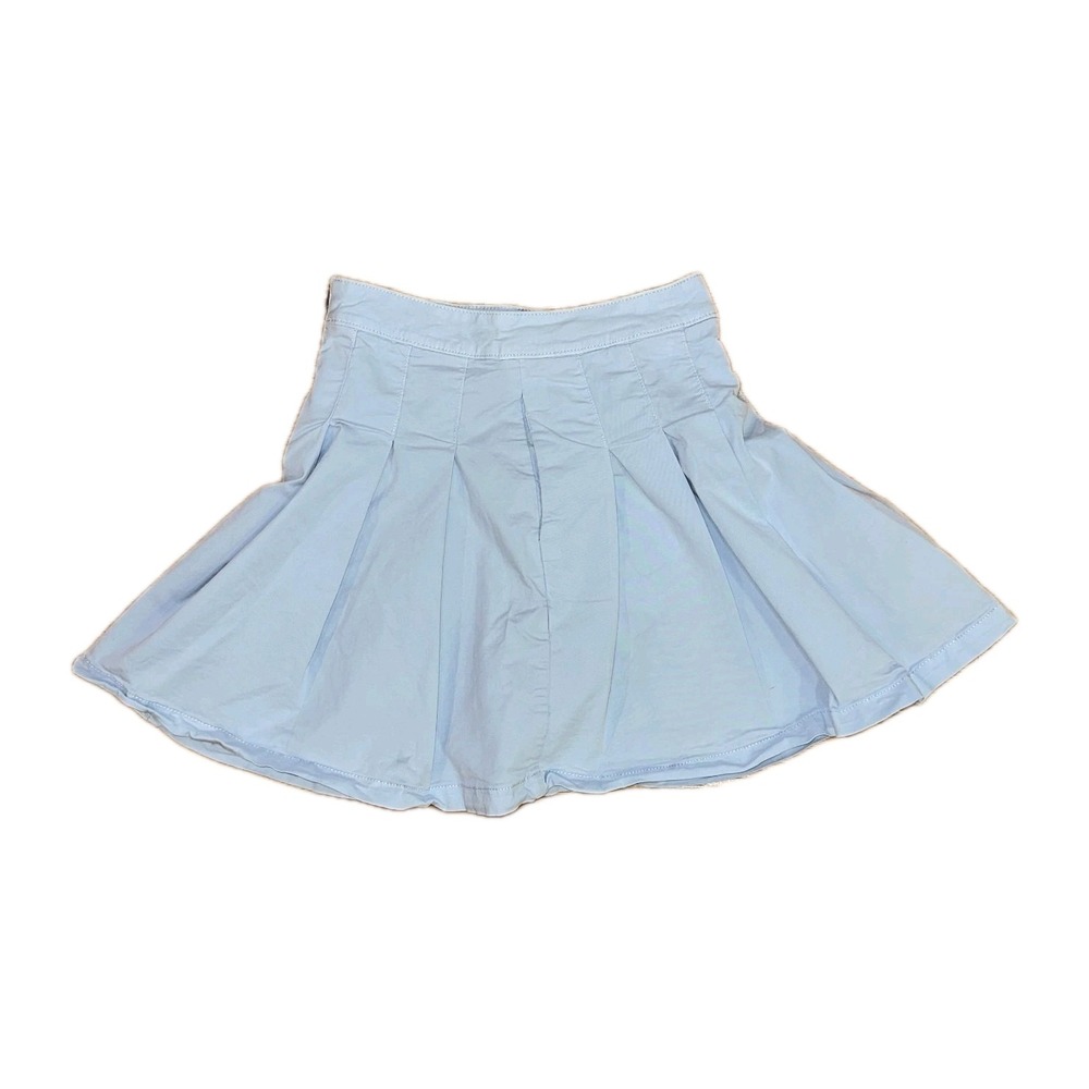 American Eagle Skirt Small Tiered Coquette Ethereal Mini Blue Vintage Sz 00